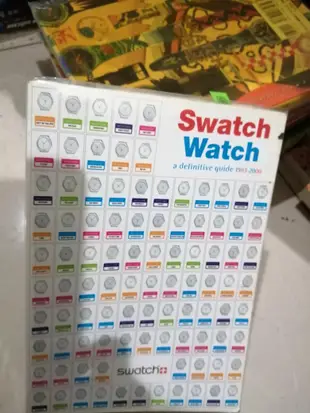 SWATCH . WATCH。1983-2000百科事典收藏。絕版。A1第8格