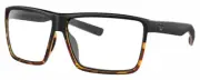 Costa Del Mar Rincon Designer Reading Glasses Matte Black Shiny Amber Brown Tort