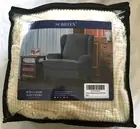 Subrtex 2-Piece Wing Chair Armchair Slipcover Stretch Waffle Textured Off White
