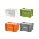 Camping Storage Box Heavy Duty Storage Bin Space Saving Stackable Storage