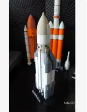 1/400 Scale cccp 11К25 Энергия Spacecraft Carrier Rocket 3DPrinted Model Set Toy