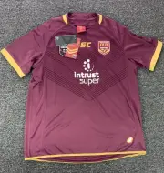 QLD Maroons Jersey Mens 2XL State of Origin NEW BNT Rugby League Footy 2018