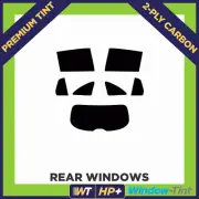 For Vauxhall Astra Sport Tourer 15-20 Carbon Pre Cut Window Tint 5% Limo Opel