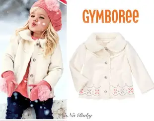 ♡NaNa Baby♡ 美國Gymboree 正品 【仿麂皮白色保暖刷毛外套 】 (12-24m/2-3T)