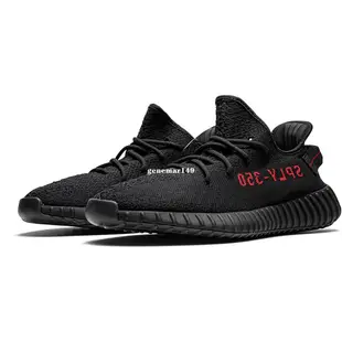 2020 YEEZY Boost 350 V2 黑底紅字 經典百搭運動鞋CP9652