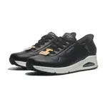 SKECHERS 休閒鞋 UNO 黑白 皮革 氣墊 瞬穿 男 183005WBLK