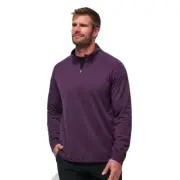 TravisMathew Upgraded Mens Quarter Zip Pullover