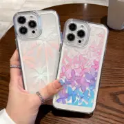 Case For iPhone 15 14 Pro Max 13 12 11 mini XS XR 8 Transparent Shockproof Cover