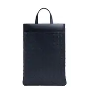 Intrecciato Laptop Case With Handle One size Space blue