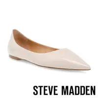 在飛比找momo購物網優惠-【STEVE MADDEN】MERYL 素面尖頭平底鞋(米白