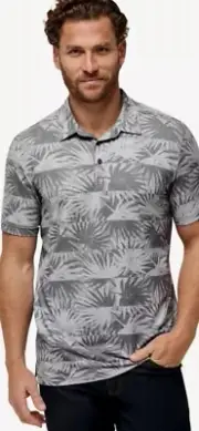 NWT Travis Mathew Sign Here Heater Series Golf Polo Shirt Mens Large