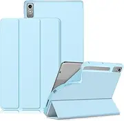 [Xuanbeier] for Lenovo Tab P12 12.7 inch 2023 Case,Slim Stand Soft TPU Back Shell Protective Smart Cover for Lenovo Tab P12 TB371FC 2023 Case with Auto Wake/Sleep Function,SkyBlue