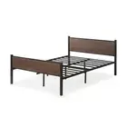 Zinus Bed Frame Queen Size Base Mattress Platform Metal Bamboo Tucker