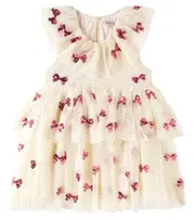 [Konges Slojd] Konges Sløjd Yvonne sequined tulle dress Y 9/10 beige