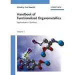 HB OF FUNCTIONALIZED ORGANOMETALLICS: APPLICATIONS IN SYNTHE <華通書坊/姆斯>