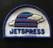 JETSPRESS COURIERS NEW ZEALAND Souvenir On Patch Badge NEW Never Used