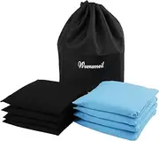 Cornhole Bean Bags, Cornhole Bags (Set of 8), Weather Resistant Duck Cloth Corn Hole Bags for Outdoor Tossing Game, Includes Free Carry Bag - Regulation Size & Weight - 10 Colors Available