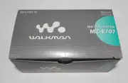 Unused Sony MZ-E707 MD Walkman Minidisc Player Blue With Box Manual Cherger F/S