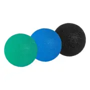 3 Pcs Hand Exercise Balls Squeeze Balls Stress Ball Black/Dark Blue/Green