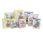 bulk 24 Xlarge Easter Garden Hunt Gift Bag 4 Assort Present 31x42cm