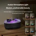 Aroma Diffuser 3D Flame Light 200ML USB Air Humidifier Essential Oil Diffuser AU