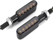Motorcycle Mini Led Turn Signal Light Indicators Flashing Light Blinker for Honda for for Yamaha for Kawasaki Bobber for Harley