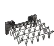Suction Cup Sock Drying Rack - Foldable Suction Cup Drying Hanger | Space Saving Clothes Rack Multipurpose Household Supplies for Towels
