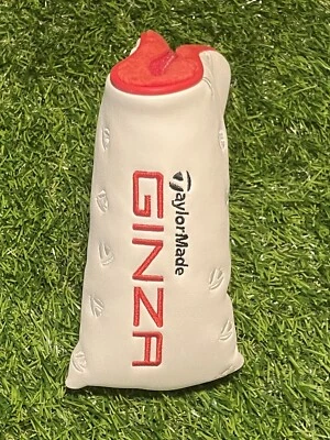 RARE NEW Taylormade Japan Ginza White / Red Blade Putter Headcover FREE SHIPPING