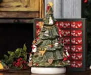 VILLEROY & BOCH Christmas Toys Memory Advent Calendar 3D Tree w/Ornaments LAST!
