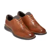 Mens Cole Haan 2.Zerogrand Laser Wingtip Ox - British Tan, Size 7 US [C34229]