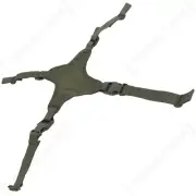 Olive Green Helmet Carry Strap - MOLLE Webbing Carrier Strap Airsoft Army Cadets