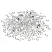SS30/288Pcs Glass Diamante Rhinestone, Man Made Gems, Clear