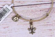 NEW NWT Alex and Ani French Royalty Gold Bracelet