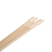 100 pcs 10" long Natural Bamboo Wedding Party Paddle Skewers Picks Wedding Party