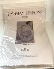 NEW Parisian Ribbons Annaliese Noel Designs Pattern, Ribbon, Beads
