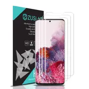 [3 Pack] ZUSLAB Galaxy S20 FE 5G Flexible TPU HD Clear Film Self Healing Screen Protector for Samsung