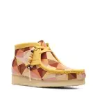 Clarks Originals Women's Yellow Combi Wallabee Boots 26166092