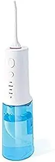 Dental Flossers Cordless for Teeth Cleaning, 250ML Portable Oral Irrigator with 3 Modes, Rechargeable Teeth Cleaner with Detachable Water Tank for Home Travel Shower