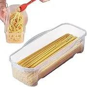 Generic Spaghetti Microwave Cooker - Microwave Pasta Cooker, Heat Resistant Ramen Steamer | Clear Spaghetti Noodle Cooking Box, Fruit Storage For Fridge, Convenient Kitchen Cooker