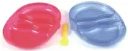 The First Years Take and Toss Double Duty Plates ~ 4 Pack ~ NEW & FREE US SHIP