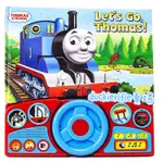 現貨 THOMAS & FRIENDS 湯瑪士小火車 英文書 方向盤 玩具 英文繪本 有聲書