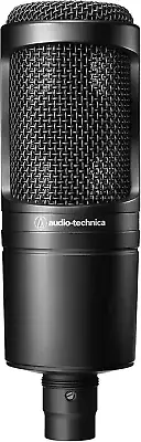 AT2020 Cardioid Condenser Studio XLR Microphone, Ideal for Project/Home Studio A