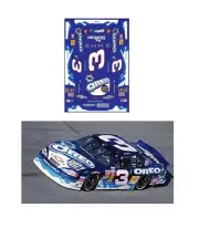 #3 Oreo 2002 1/64 scale decal AFX Tyco Lifelike Autoworld