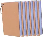 6pcs Lined Index Cards with Ring Binder Cover for Study Office and Home Use Versatile DIY Memo Card for Structured Notetaking and Flashcards