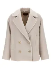 [Max Mara Studio] Max Mara Studio-Filovia Trench E Impermeabili Beige-Donna 42IT
