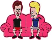 [Pinstant] Beavis and Butt-Head Butthead Comedy Animated TV Show Cartoon 4" Iron On Patch for Clothing