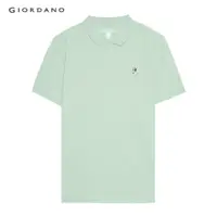 在飛比找蝦皮購物優惠-Giordano MEN 男士小號拿破崙刺繡 Polo 衫 