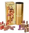 MAC Golden Girls 12 Mini Lustreglass Lipstick Set (Limited Edition) NIB