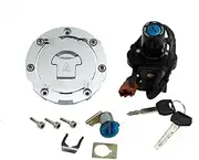 Ignition Key Switches for CBR600 CBR1000 Universal Motorcycle Lock The Ignition Switch Fuel Tank and Lock The Entire Vehicle Assembly Ignition Barrel Key Switch