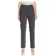Gloria Vanderbilt Women's Amanda Tapered Leg Jeans in Ashfall, 8 Avg